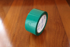 Green Coloured Polypropolene Tape 48mm